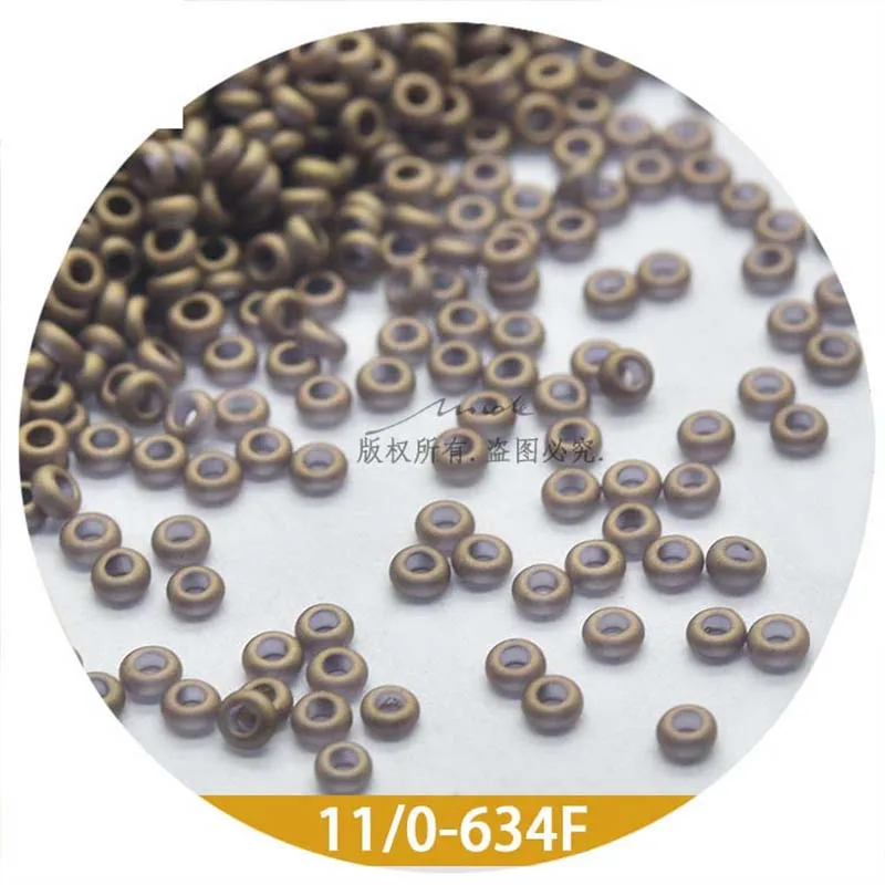 Jewelry Making Japan - 日本東宝シードビーズ手作りビーズdiyの材料11/0ラウンドビーズ2ミリメートル透明ビーズジュエリーメイキングのために