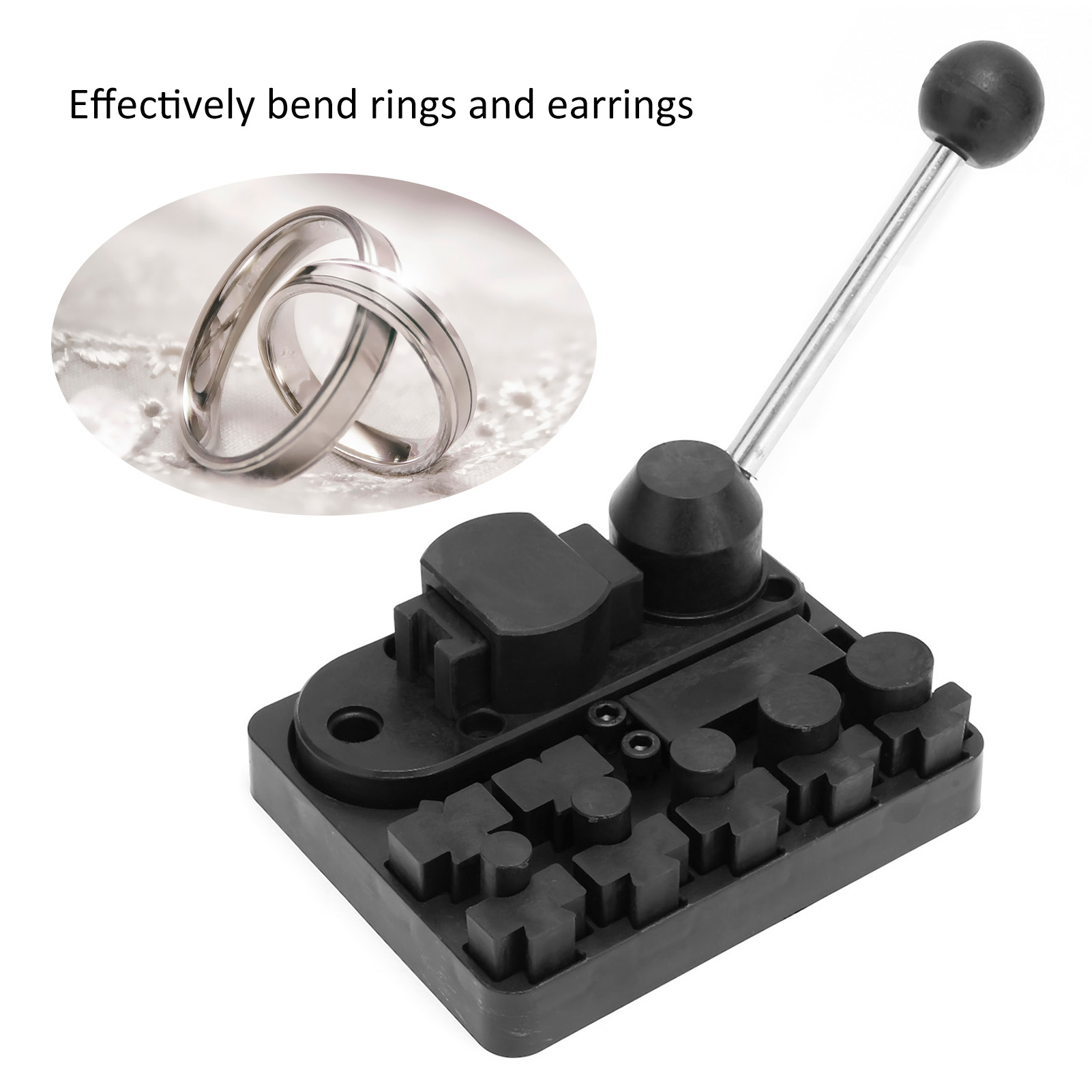 Jewelry Making Jewelry - ジュエリーリング曲げ機セット多機能リングイヤリング曲げツールジュエリー製作ツール