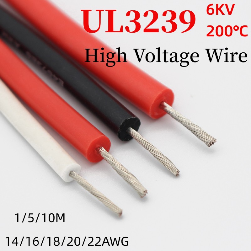 Wire 22 Gauge Copper - 1/5/10 メートル 22 20 18 16