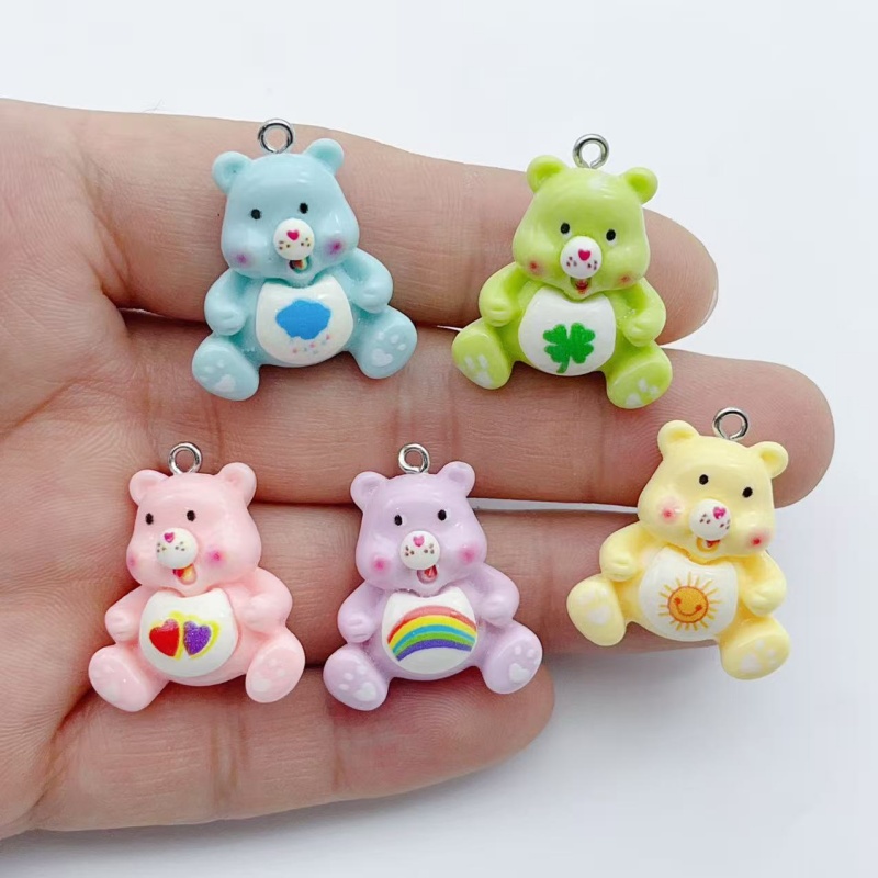 Jewelry Making Pendants - 10個の漫画動物チャームペンダントDIY作成用イヤリング、ネックレス、ブレスレット、アクセサリー、装飾品