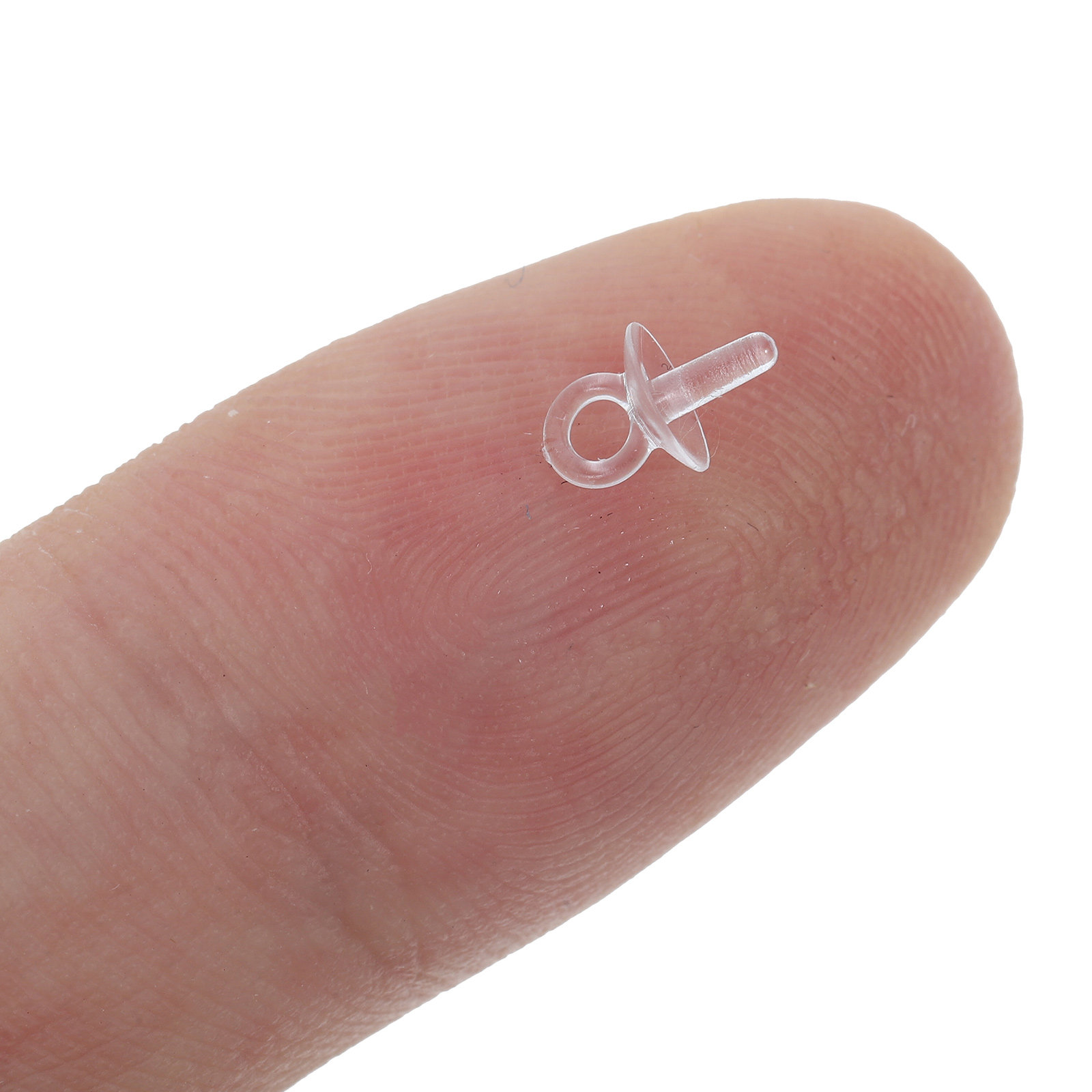 Jewelry Making Eye Pins - 100 個樹脂カップアイピンパールペンダントホルダー DIY ジュエリー作成用品ユニバーサル交換用ビーズペグコンパクトアクセサリー