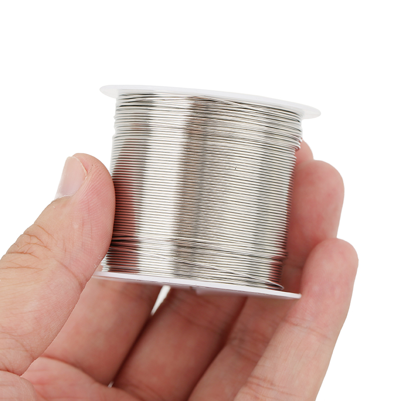 Jewelry Making Thread - ステンレス鋼0.2 0.3 0.4 0.5 0.6mmビーズワイヤー、強力コード、ブレスレット紐、DIYジュエリー製作用、1ロール