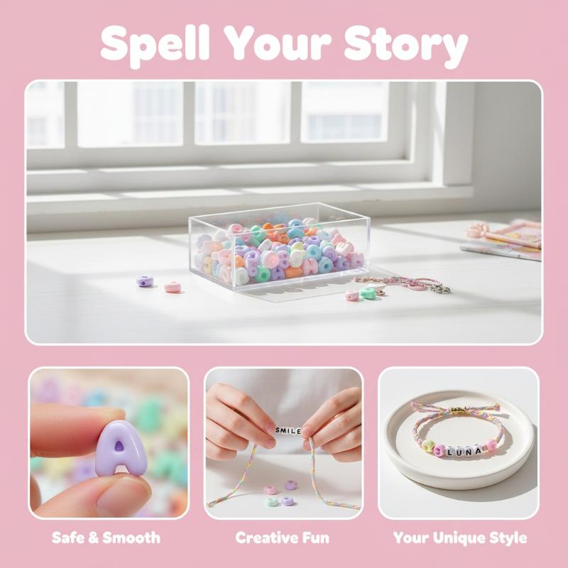 Jewelry Making Classes - 新しいレジン製アルファベットチャーム26個セット、かわいいパステルカラーのバブルデザイン、A-Zフルセット、DIYクラフト、ジュエリー製作活動に最適