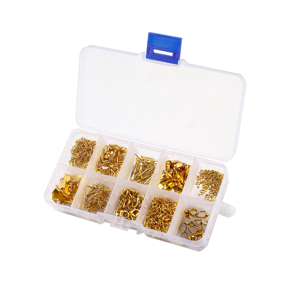 ジュエリー作りキット,970個,ジャンプリング,クラスプ,コ - Jewelry Making Eye Pins のレビューと価格