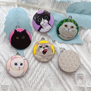 10 個漫画動物猫エナメルジュエリー作りかわいいぶら下げイヤ - Jewelry Making Earrings のレビューと価格