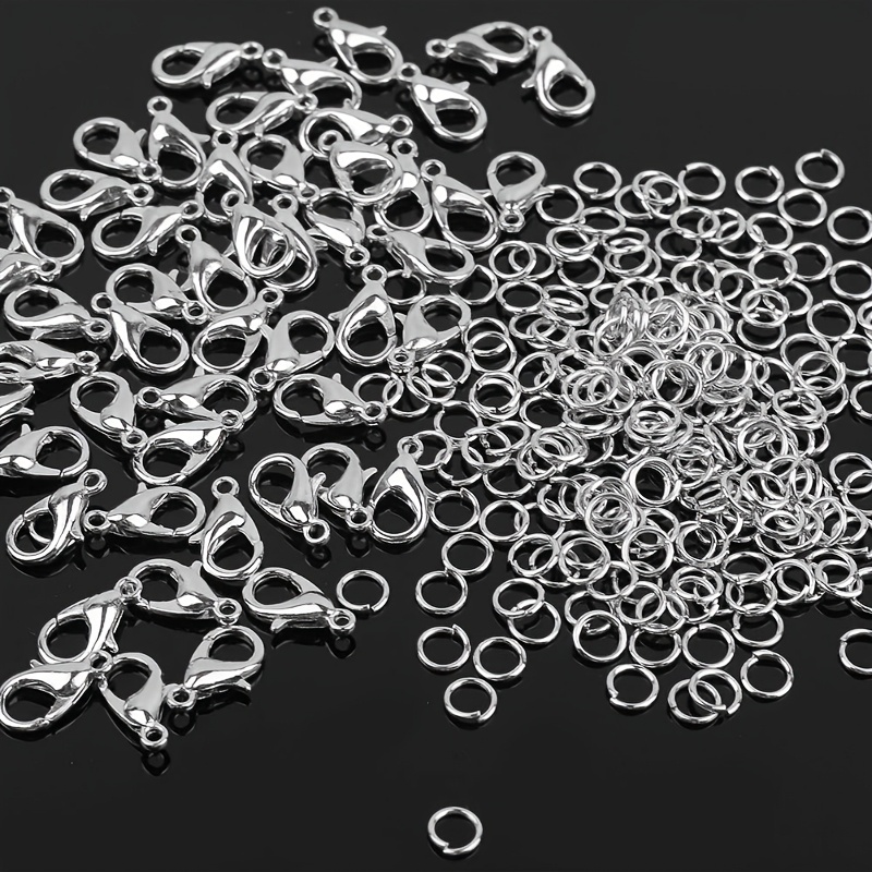 1/2/300 個ロブスタークラスプオープンジャンプリングコ - Jewelry Making Jump Rings のレビューと価格