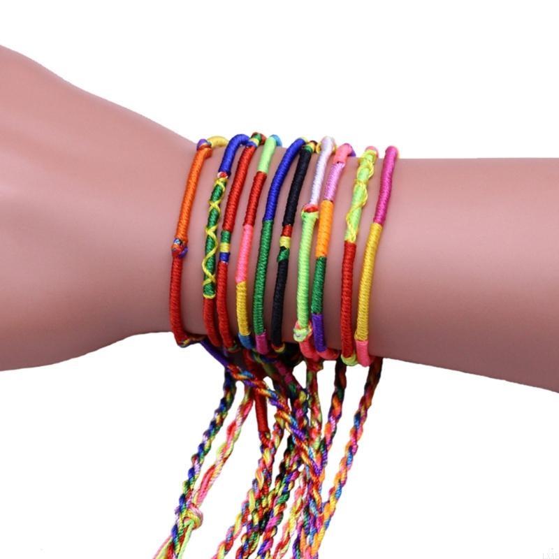 友情コード手作りブレスレット綿素材ジュエリーギフト女の子のた - Jewelry Making For Teens のレビューと価格