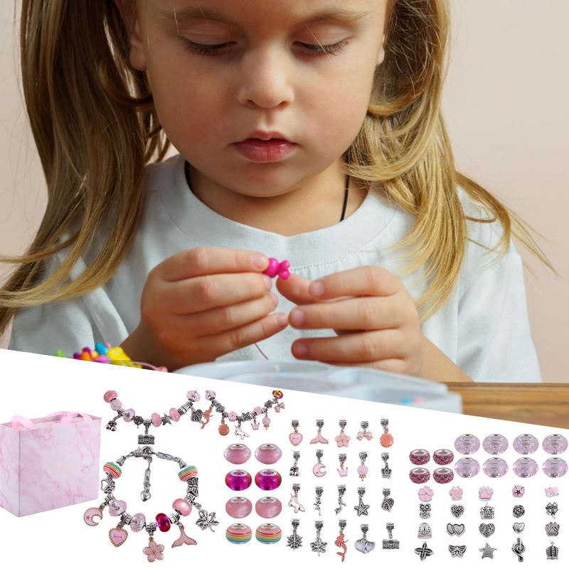 女の子のためのブレスレット作りキット,スタイリッシュなジュエ - Jewelry Making Kits For Kids のレビューと価格