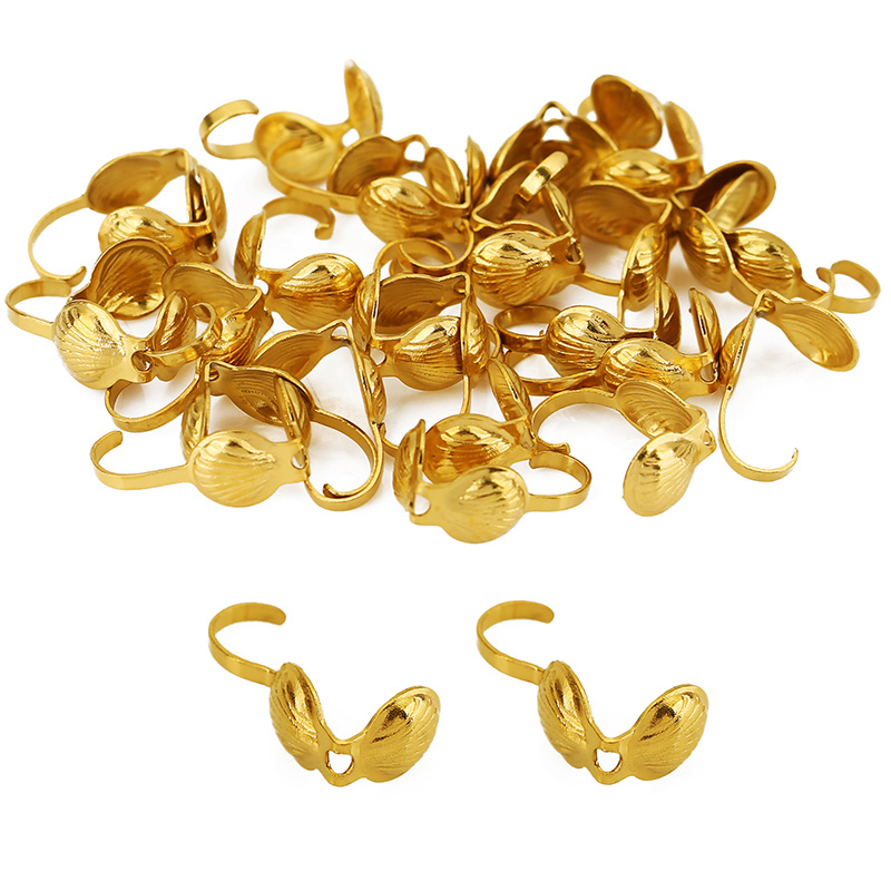 20個入り 色褪せないPVDステンレス鋼ネックレスコネクター - Jewelry Making Articles のレビューと価格