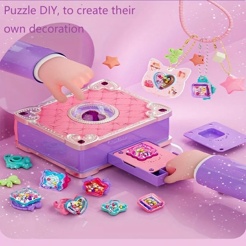 3Dステッカーメーカーキット DIYジュエリー製作マシン ア - Jewelry Making Kits For Kids のレビューと価格