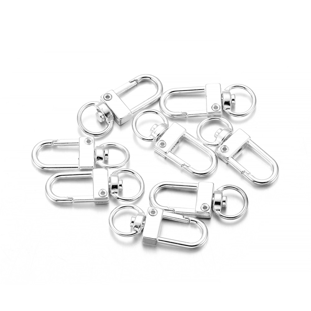 10個/パック 回転式ドッグバックル スナップ ロブスターク - Jewelry Making Name のレビューと価格