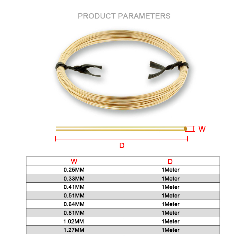 1メートル半硬/半軟14Kゴールドフィルドビーズワイヤー金属 - Jewelry Making Thread のレビューと価格