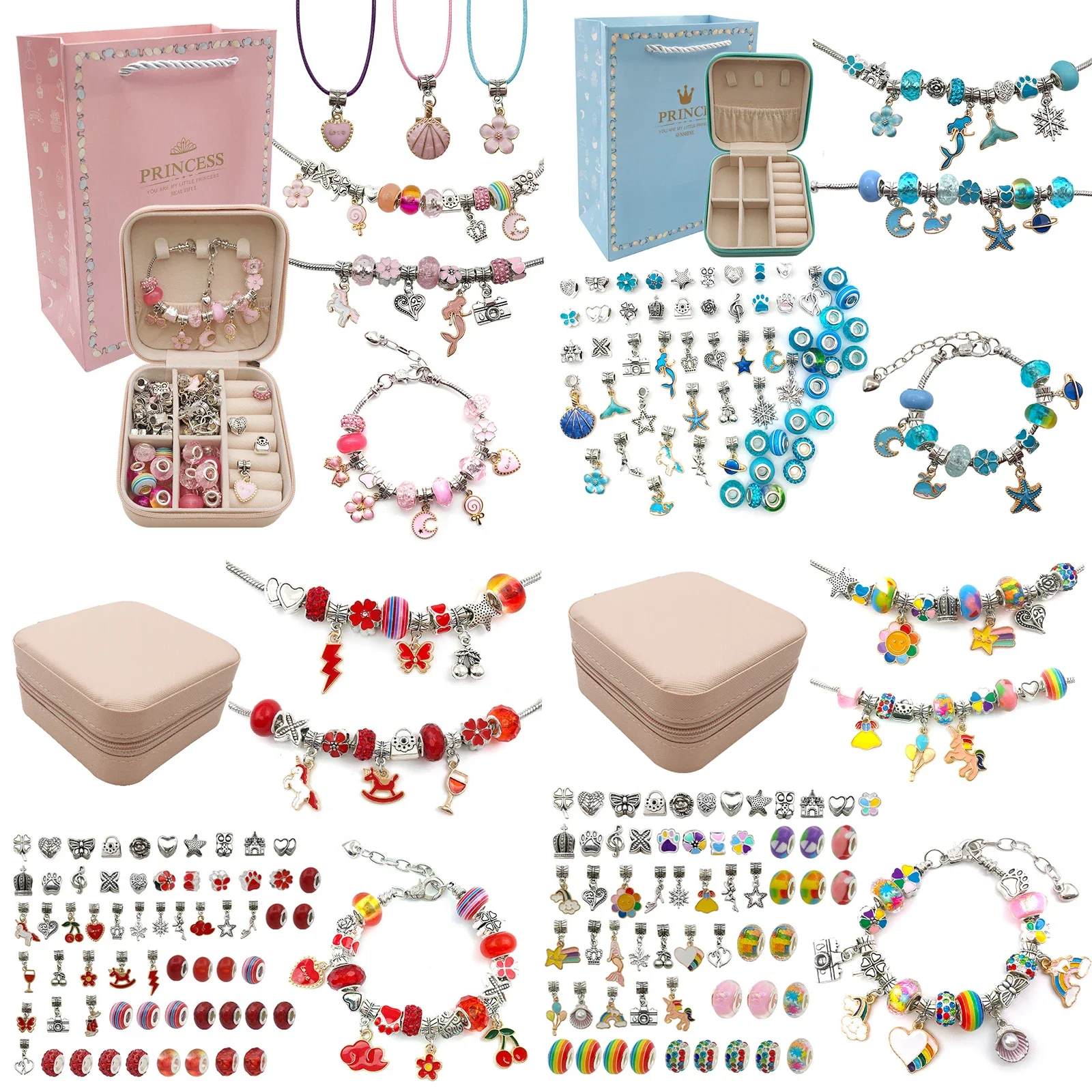 女の子のためのブレスレットを作るためのキット,ジュエリー作り - Jewelry Making Kits For Kids のレビューと価格