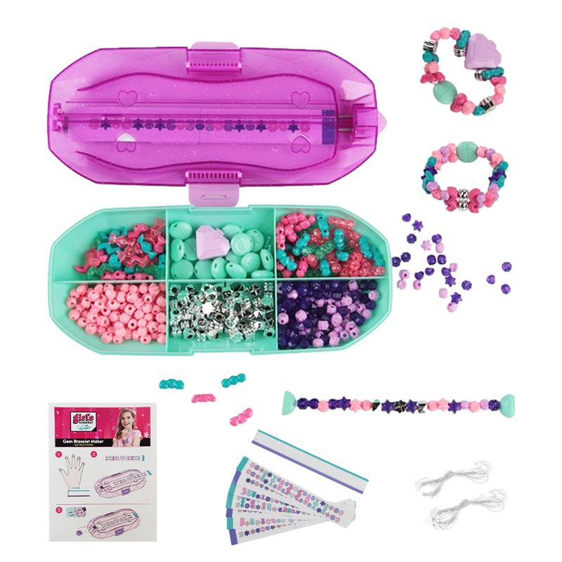10代の女の子のためのブレスレット作りキット,魅力のあるジュ - Jewelry Making For Teens のレビューと価格