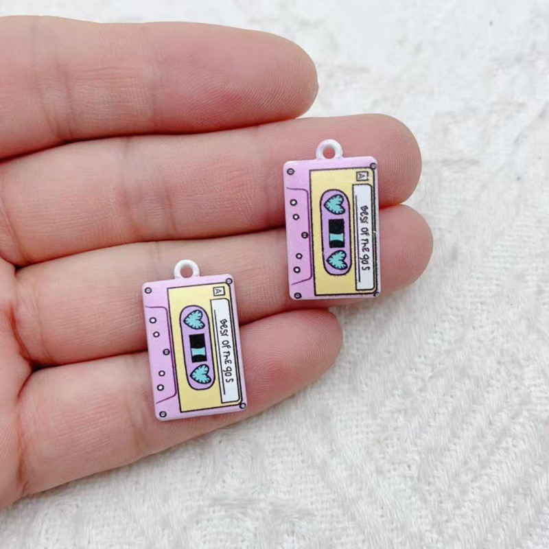 10個の合金ジュエリーアクセサリー、オイルドロッププリント磁 - Jewelry Making Jewelry のレビューと価格