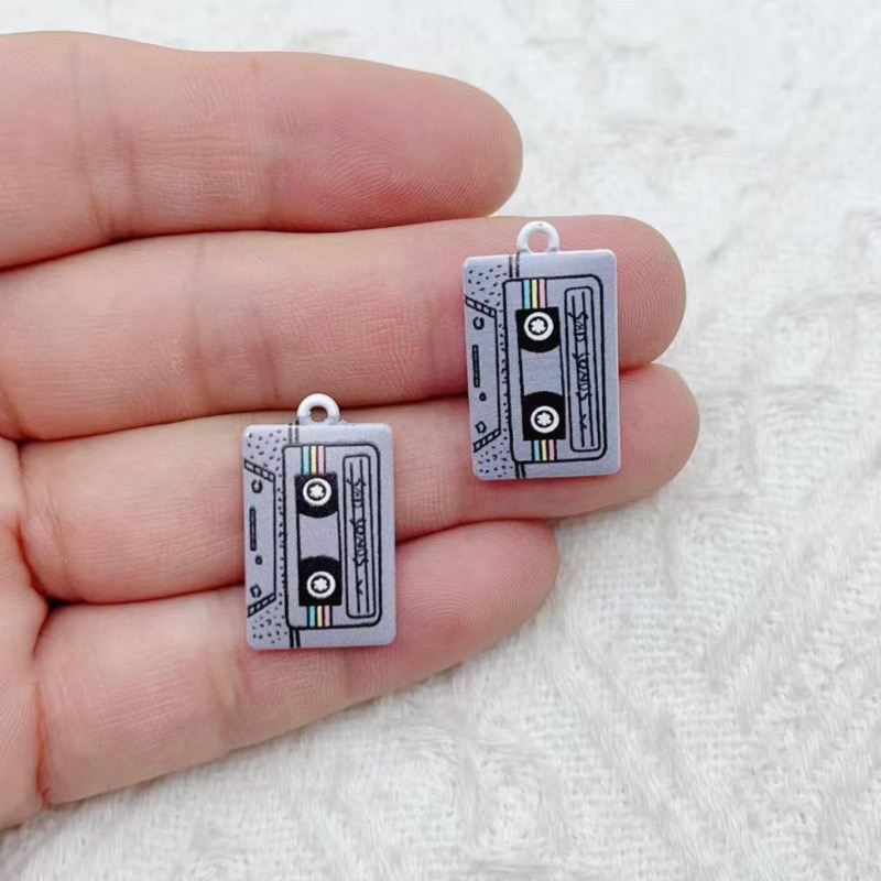 10個の合金ジュエリーアクセサリー、オイルドロッププリント磁 - Jewelry Making Jewelry のレビューと価格