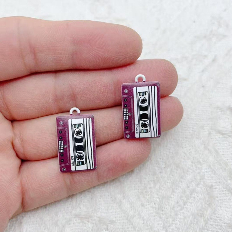 10個の合金ジュエリーアクセサリー、オイルドロッププリント磁 - Jewelry Making Jewelry のレビューと価格