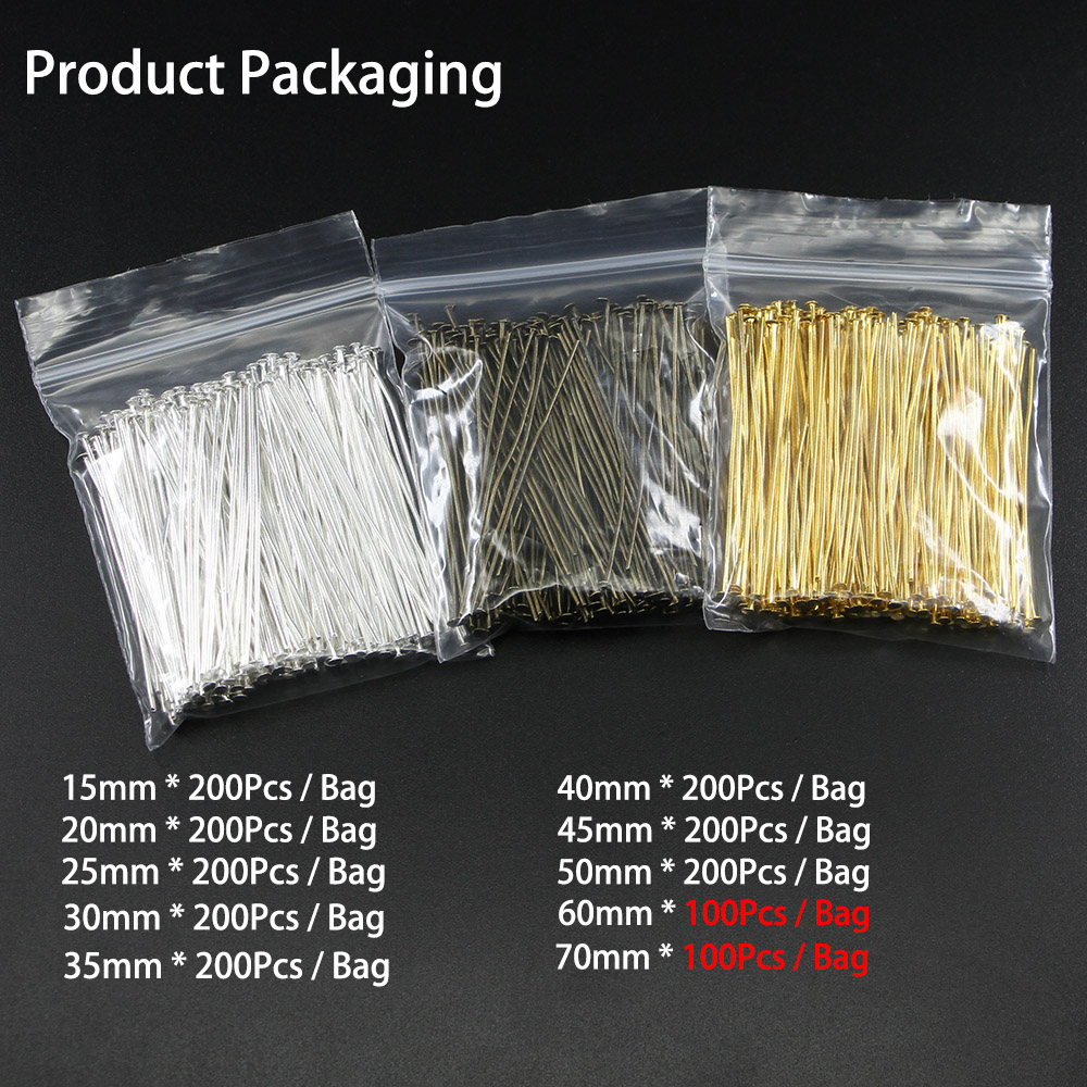 20 25 30 35 40 45 50 60 70 ミリメ - Jewelry Making Eye Pins のレビューと価格