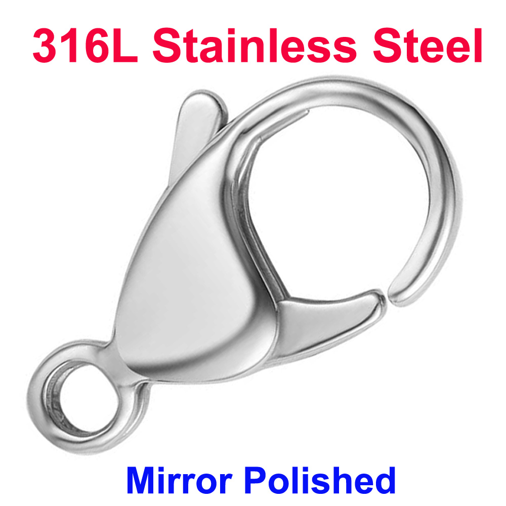 20/30/40 316Lステンレス鋼ロブスタークラスプ卸売 - Jewelry Making Name のレビューと価格
