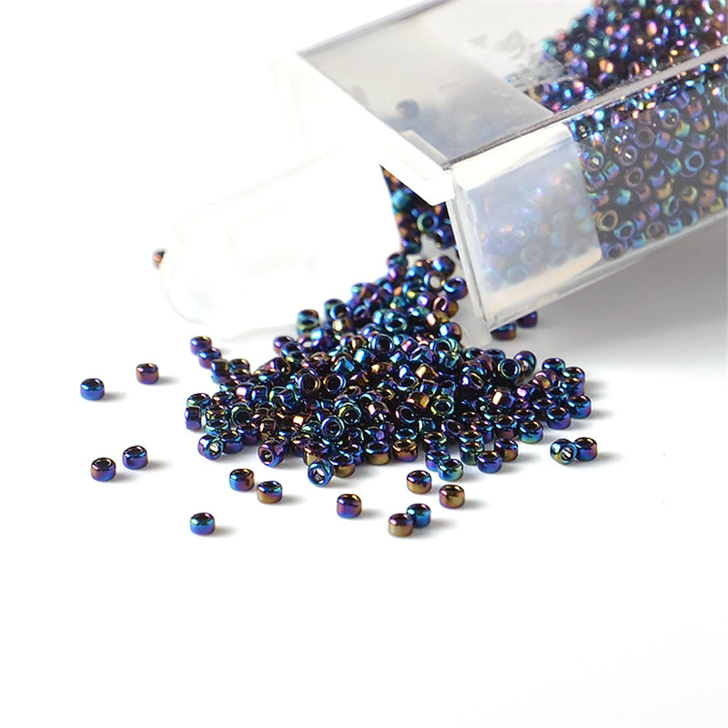 1.5ミリメートル日本東宝ラウンドシードビーズ15/0メタリ - Jewelry Making Japan のレビューと価格