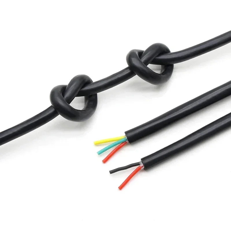 シリコーンゴムシールド多芯ケーブル 2/3/4/6 芯高温柔 - Wire 22 Gauge Copper のレビューと価格