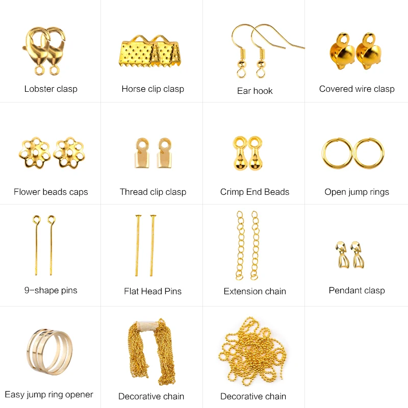 ジュエリー所見ツールセットオープンジャンプリング/ロブスター - Jewelry Making Jump Rings のレビューと価格