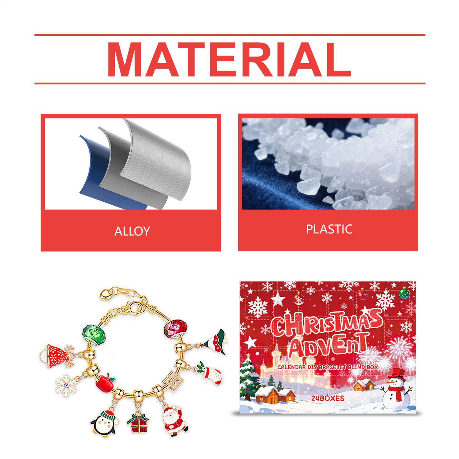 ジュエリーカレンダー アドベント 24日間 ジュエリー作り  - Jewelry Making For Teens のレビューと価格