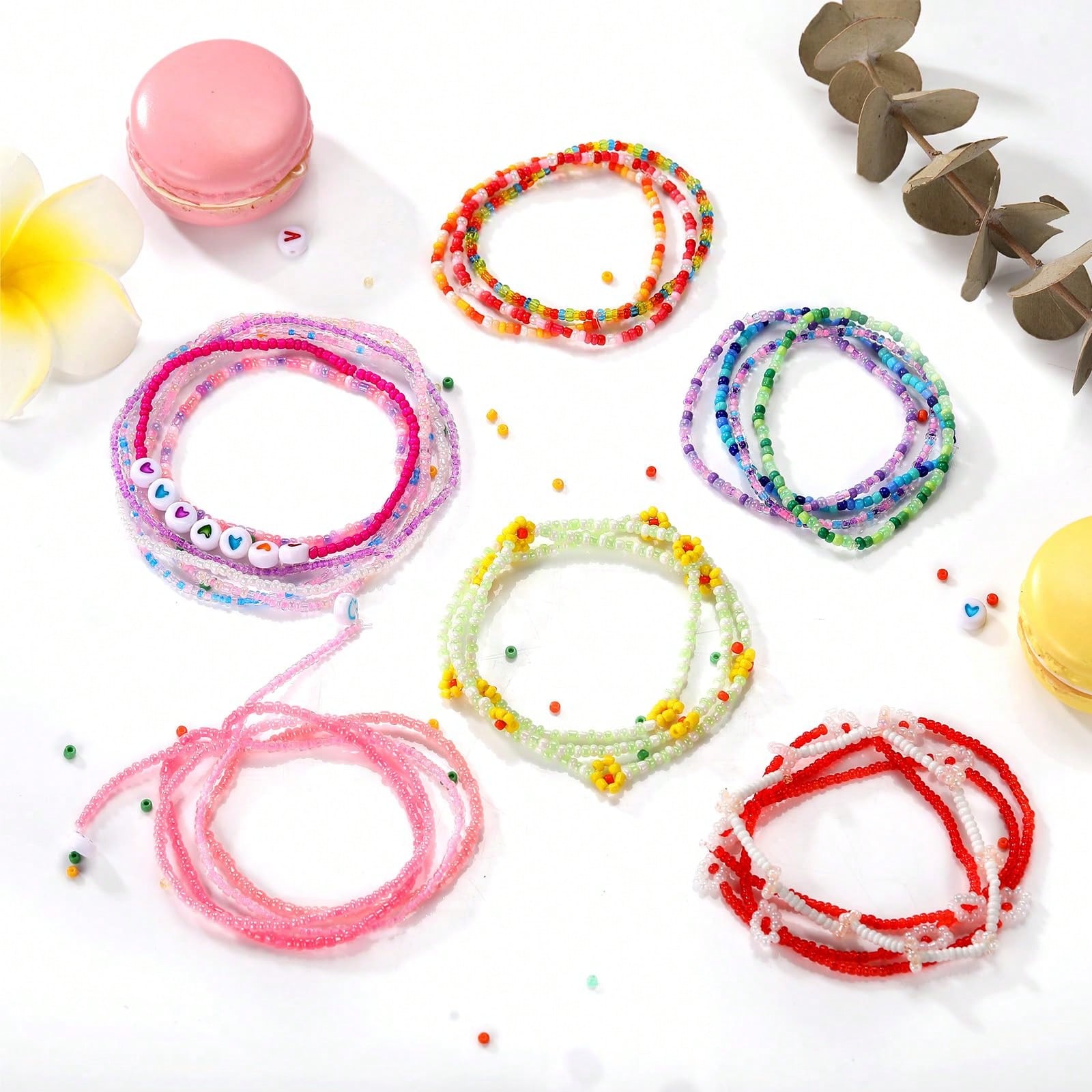 5760個 24グリッドボックス 3mmシードビーズ アルフ - Jewelry Making Kits For Kids のレビューと価格