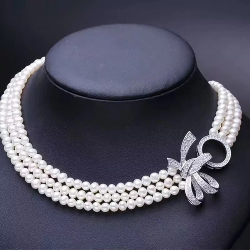 18K ゴールドメッキパールクラスプコネクタ象嵌ジルコン 3 - Jewelry Making Articles のレビューと価格