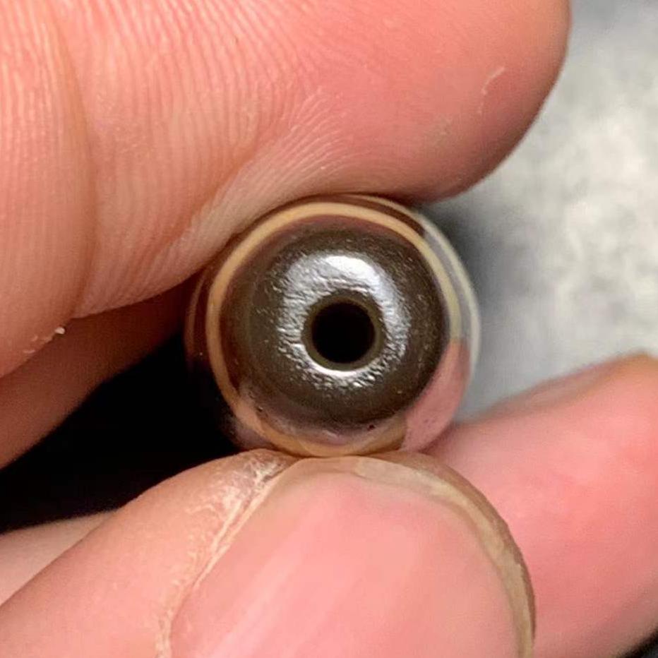 2 目ティベタン Dzi ビーズ二目古代石ビーズアンティーク - Jewelry Making Store のレビューと価格