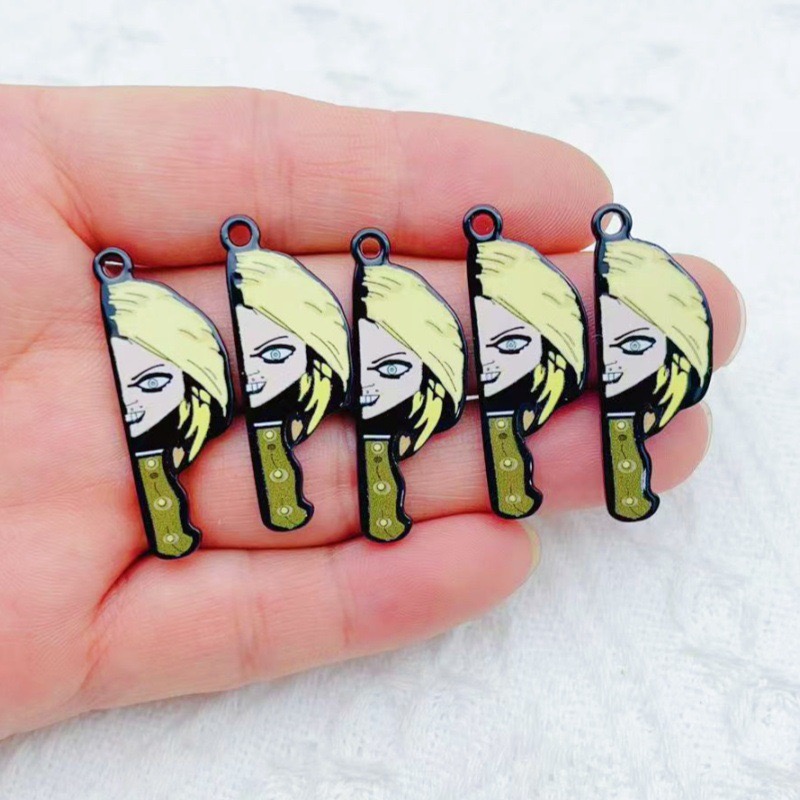 10 個漫画ピエロ面白いカップル片面アクリルジュエリー DI - Jewelry Making Jewelry のレビューと価格
