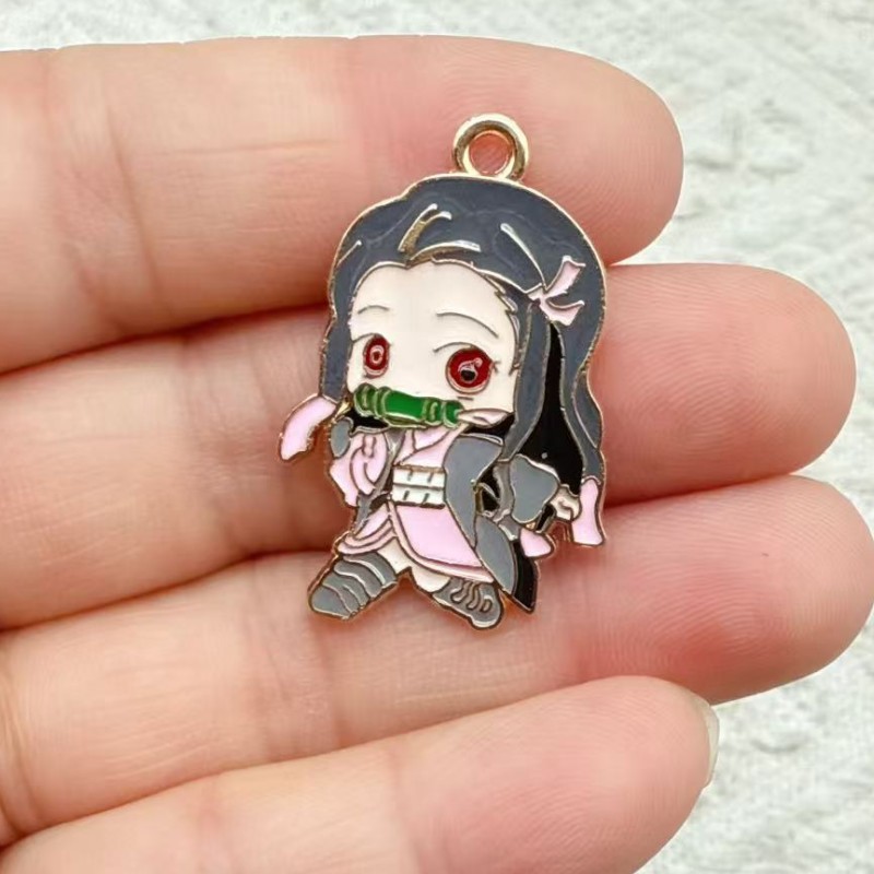 鬼滅の刃 DIY アクセサリー アニメ コスプレ ジュエリー - Jewelry Making Pendants のレビューと価格