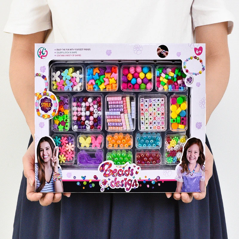 女の子 DIY ビーズセットジュエリー作成キット子供のための - Jewelry Making Kits For Kids のレビューと価格