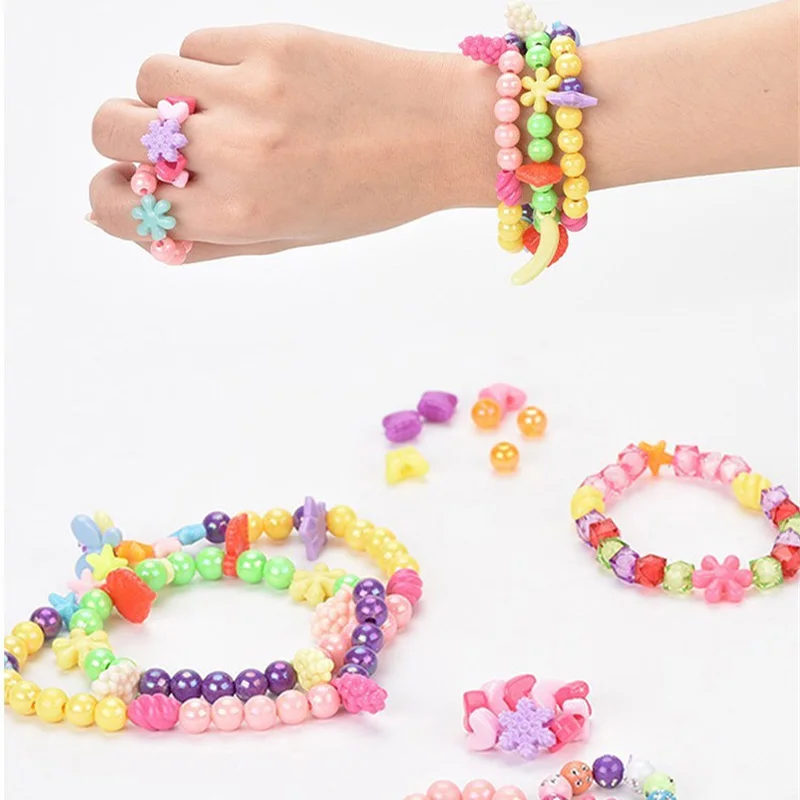 女の子 DIY ビーズセットジュエリー作成キット子供のための - Jewelry Making Kits For Kids のレビューと価格