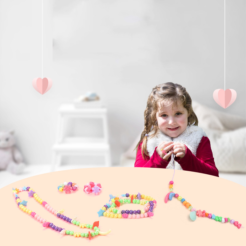 女の子 DIY ビーズセットジュエリー作成キット子供のための - Jewelry Making Kits For Kids のレビューと価格