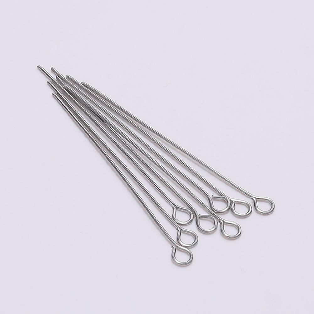100 個 20 25 30 35 40 45 50 ミリメ - Jewelry Making Eye Pins のレビューと価格