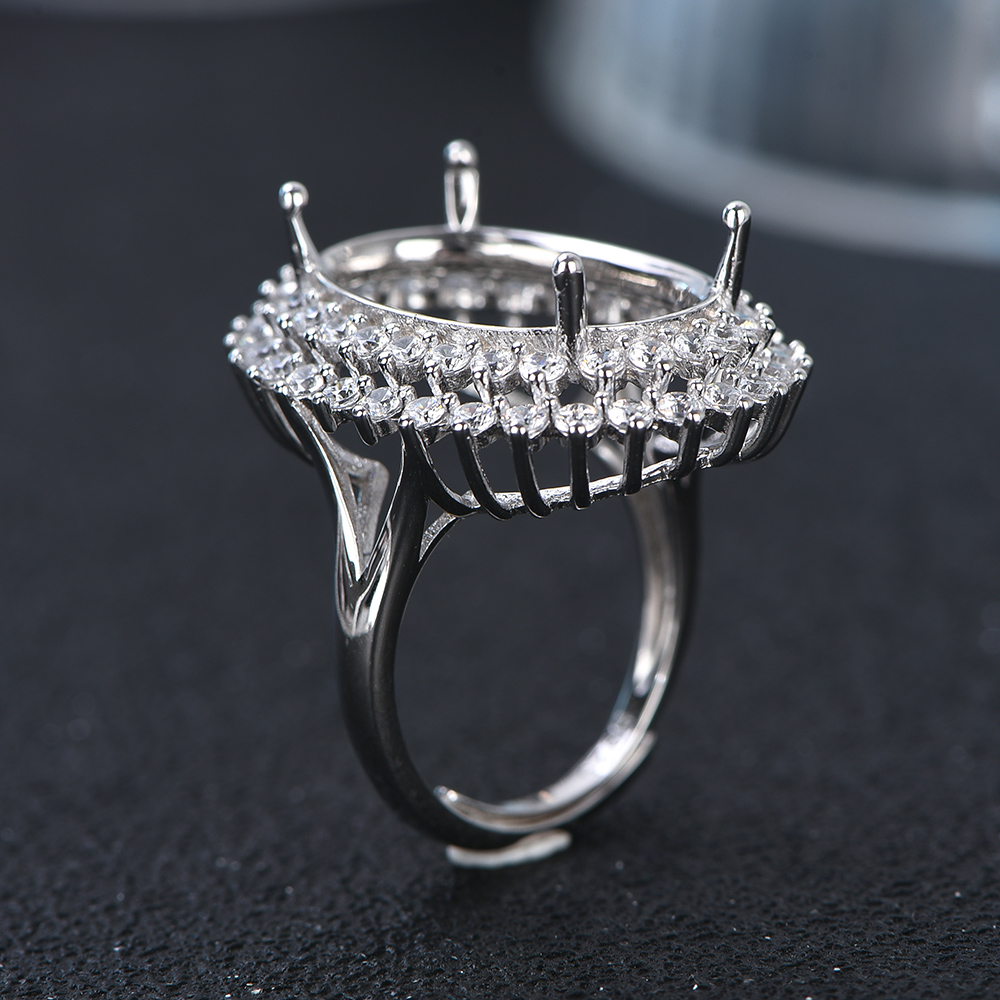 13x18mm S925 スターリングシルバー リング ペン - Jewelry Making With Stones のレビューと価格