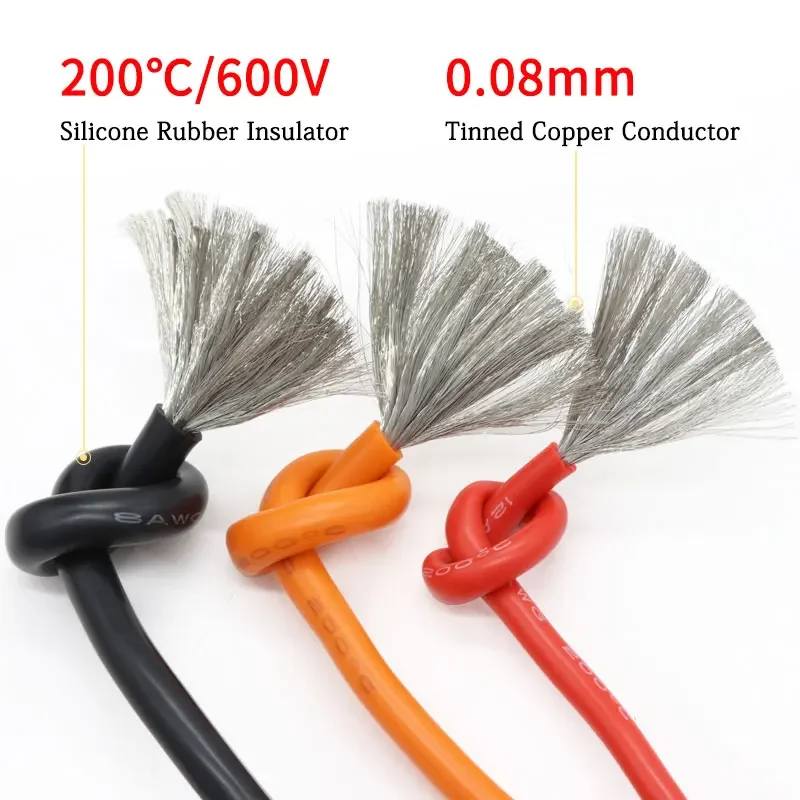 1M/5M耐熱ケーブル 30 28 26 24 22 20  - Wire 22 Gauge Copper のレビューと価格