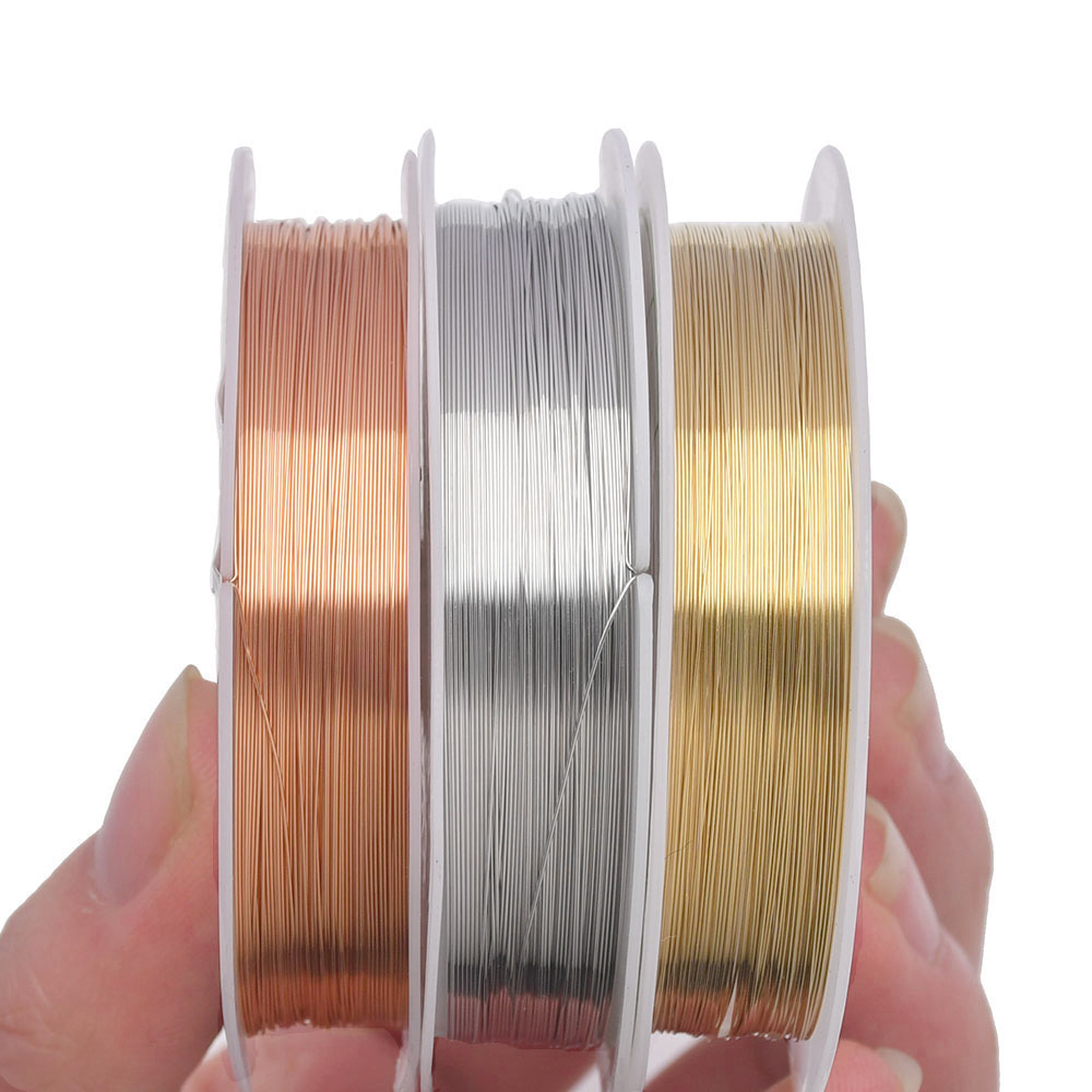 0.2-1mm ジュエリーワイヤー、クラフトワイヤー、変色し - Jewelry Making Wire のレビューと価格