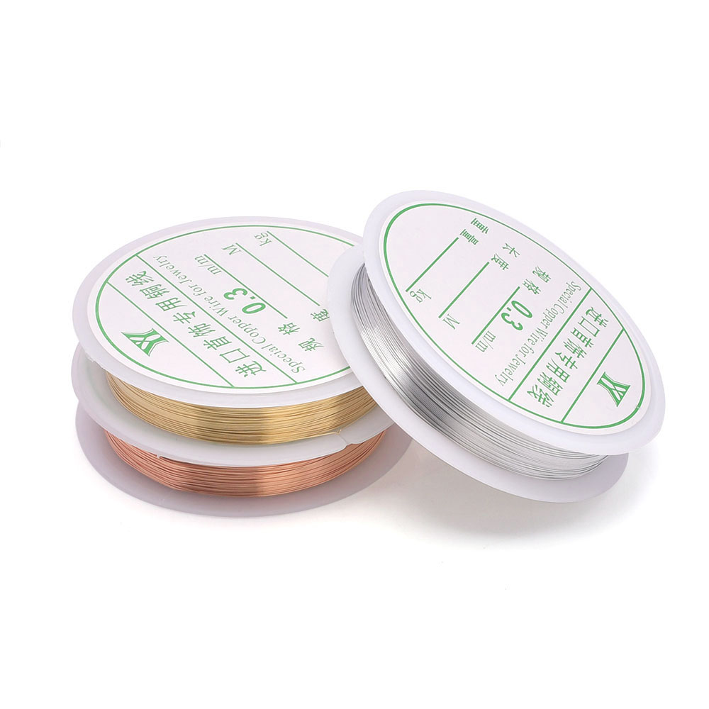 0.2-1mm ジュエリーワイヤー、クラフトワイヤー、変色し - Jewelry Making Wire のレビューと価格