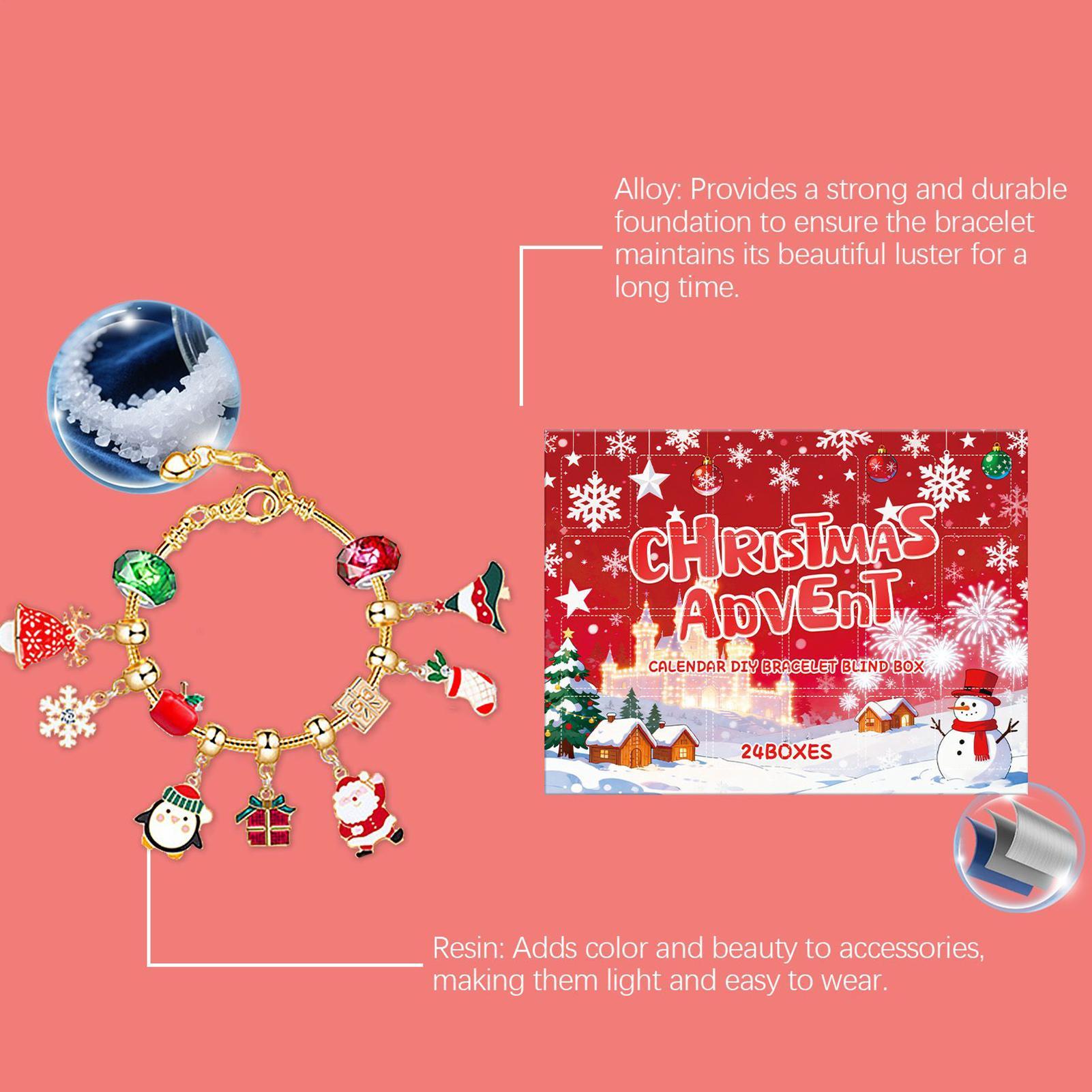 ジュエリーカレンダー アドベント 24日間 ジュエリー作り  - Jewelry Making For Teens のレビューと価格