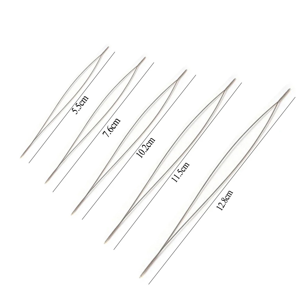 5 ピース/セットオープンビッグアイビーズ針ネックレスブレス - Jewelry Making Eye Pins のレビューと価格