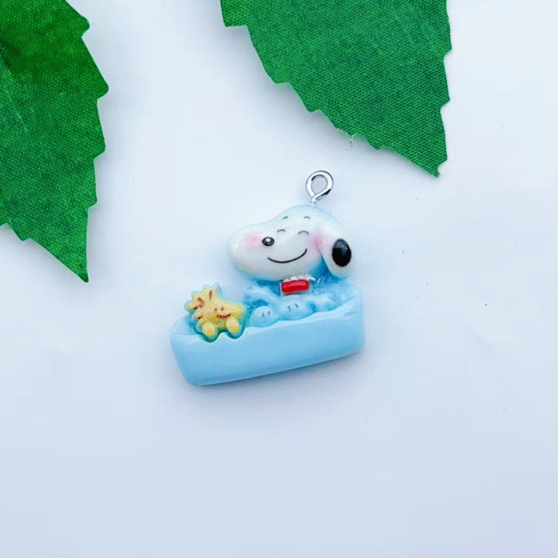 12個入り樹脂製漫画犬ペンダント、DIYジュエリー製作イヤリ - Jewelry Making Earrings のレビューと価格