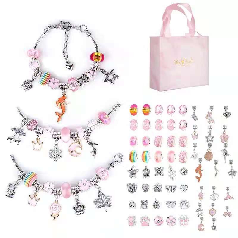 ブレスレットを作るためのアクセサリー,ユニコーンジュエリーを - Jewelry Making Kits For Kids のレビューと価格