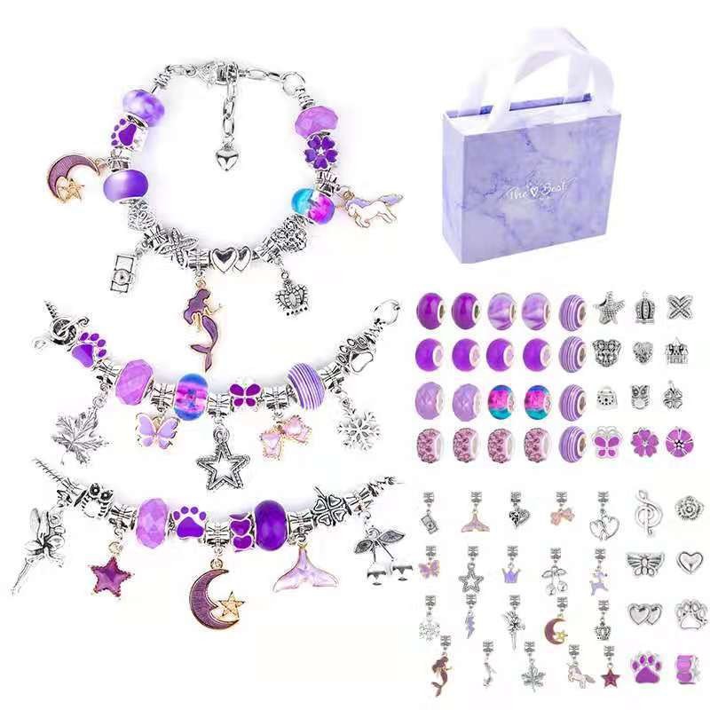ブレスレットを作るためのアクセサリー,ユニコーンジュエリーを - Jewelry Making Kits For Kids のレビューと価格