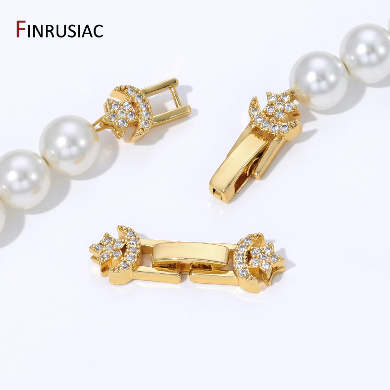 18K金メッキ真鍮パールクラスプコネクター、ブレスレット用ク - Jewelry Making Articles のレビューと価格