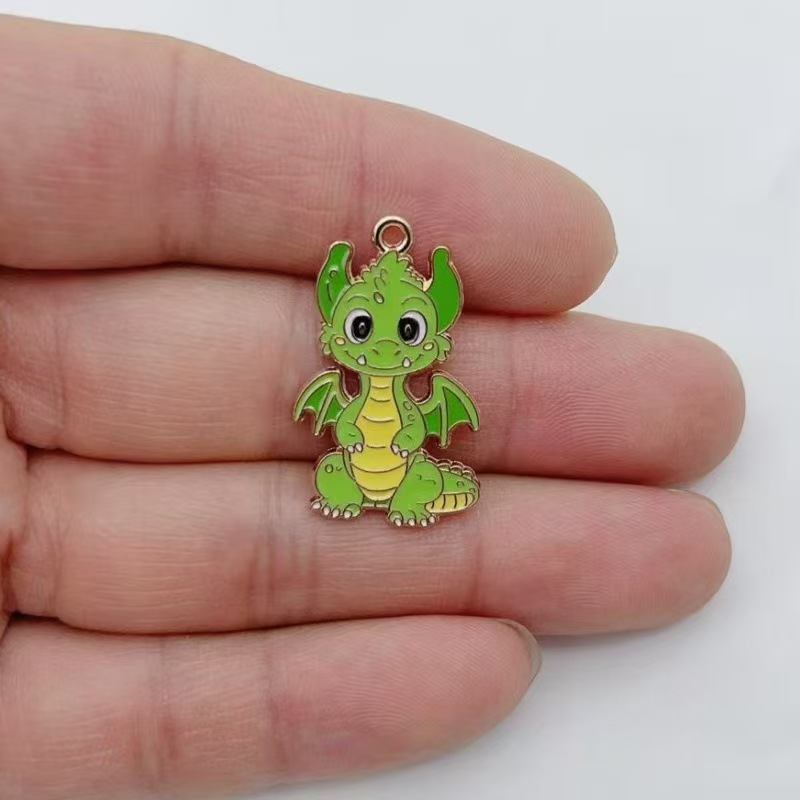 10 個パーソナライズされたリトルフライングドラゴン DIY - Jewelry Making Pendants のレビューと価格