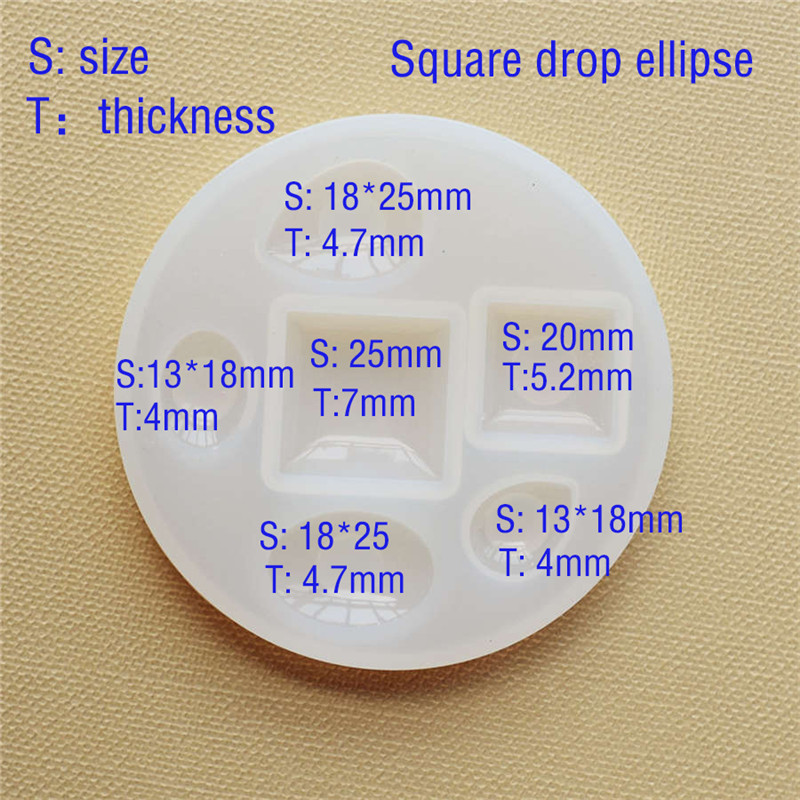 シリコーンモールドハーフボールオブラートカボションビーズ樹脂 - Jewelry Making Tutorials のレビューと価格