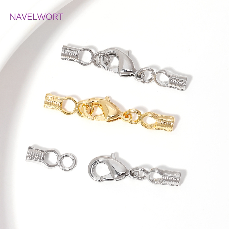 18K ゴールドメッキ真鍮ロブスタークラスプコネクタ、ジュエ - Jewelry Making Articles のレビューと価格