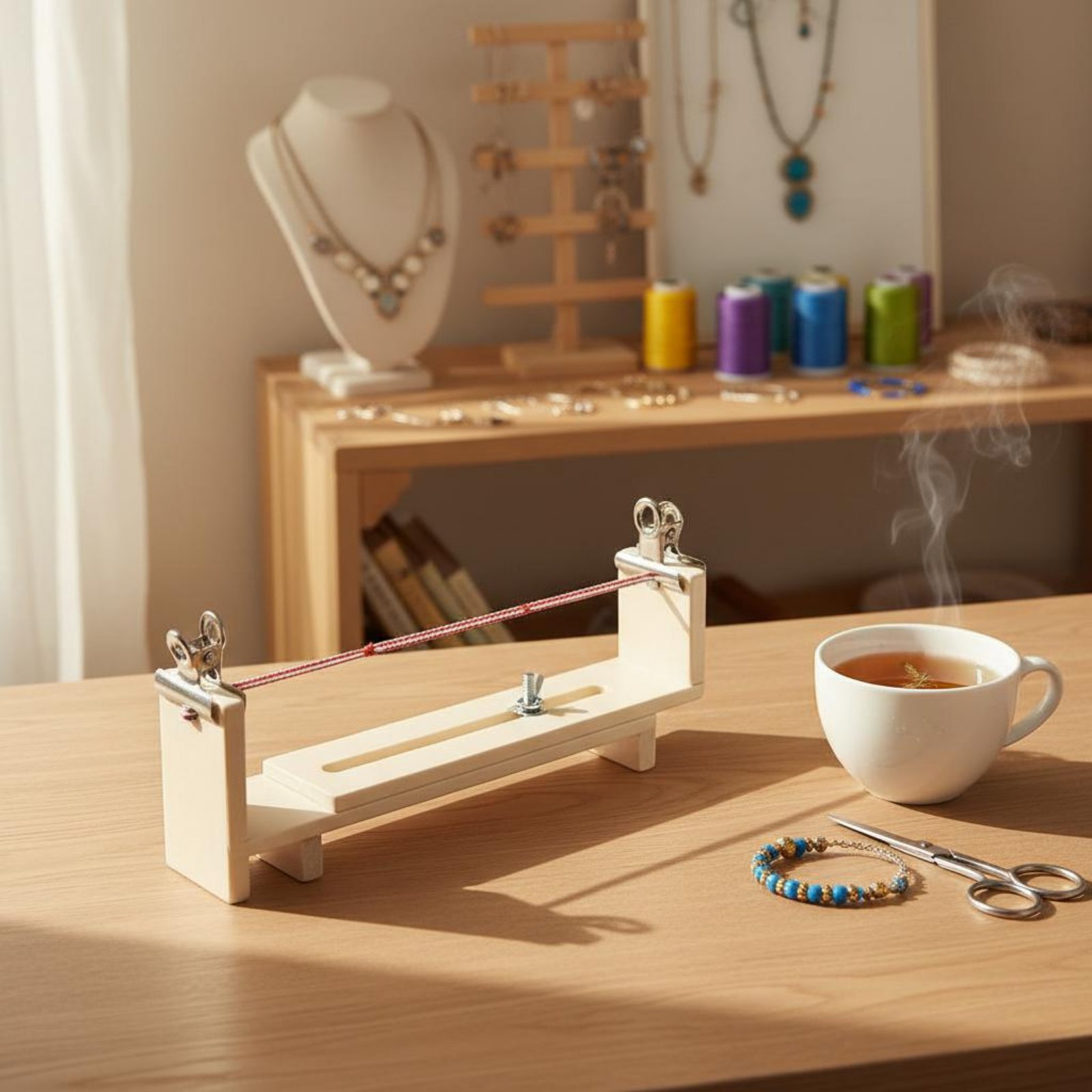 ブレスレット編み込みツール 使いやすいブレスレット作成用ジグ - Jewelry Making Thread のレビューと価格